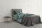 Italian Bed Linen MB Home Basic “Dafne” Bettwäsche-Set, Maui, Einzelbett