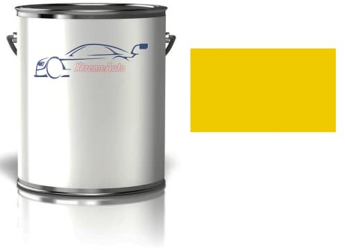 Xtremeauto RAL 1023 Traffic Yellow 1000ml /1L RAL Paint Tin/Can Matt Matte Finish Paint DIY Indoor/Outdoor Perfect Finish Quick Dry Arts, Crafts, Furniture, Home, Garden