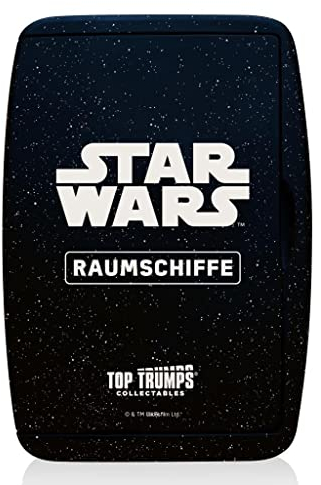 Winning Moves - TOP Trumps Collectables - Star Wars Raumschiffe - Kartenspiel für Erwachsene - Alter 6+ - Deutsch, 1.5 x 8.5 x 14