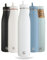 BOTL New Evolution Collection Stainless Steel Bottle, Insulated Metal Water Bottle with Straw, 800 ml Leakproof Bottle for Hot and Cold Drinks (Pure White)