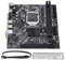 Placa Base de Computadora Dual DDR3, para LGA1155 (para Corei7 I5 I3) Soporte de Placa Base de Escritorio Tarjeta de Red 1x100M 4xSATA2.0 USB2.0x6 Interfaz de Alimentación de 4 Pines Y 24 Pines
