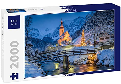 Lais Puzzle Ansicht der Kirche in Ramsau, Deutschland 2000 Teile