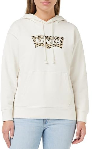 Levi's Graphic Standard Sweat-Shirt à Capuche, Batwing Leopard, XXS Femme