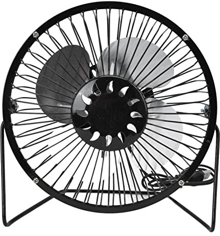 Focket Ventilateur à Panneau Solaire, Mini Ventilateur Solaire Portable, Ventilateur Rechargeable à énergie Solaire avec Port USB pour la Maison, Le Bureau, la Niche du Chien, la Voiture