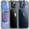 TAURI 3 in 1 Titanium Case for iPhone 15 Pro Case, and 2X Screen Protector, [Not-Yellowing & Military Drop Defense] Shockproof Phone Case 6.1 inch