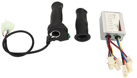 Tbest 48 V 500 W E-Bike-Roller-Dreirad-Geschwindigkeitsregler-Motor, Elektrischer Fahrrad-Controller, Schalthebel, Gasgriff mit 3 Kontrollleuchten für Elektrofahrräder