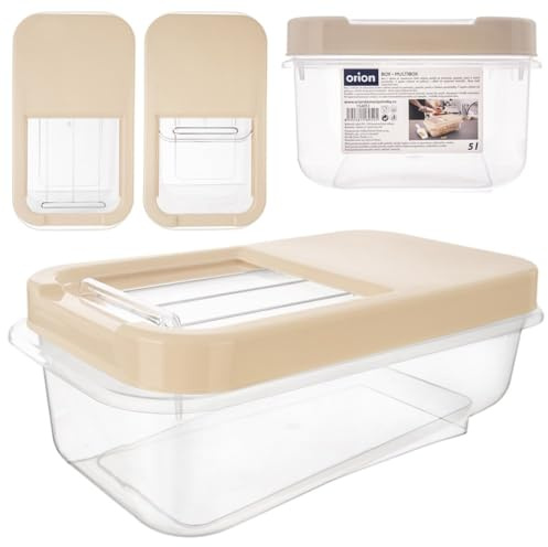 orion group Aufbewahrungsbox mit deckel küchenorganisation 5 L | Aufbewahrungsbehälter lebensmittel Küchen Frischhaltedosen Behälter vorratsdosen plastikkisten