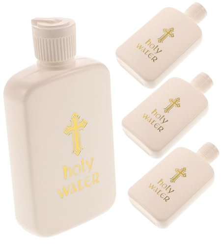 TOPBATHY 12 Stk Taufflasche Weihwasser dekorative Flaschen für Wohnkultur Party Vintage- das kleine Trankflaschen Weihwasserbehälter Parfümflasche Medizinflasche Plastik