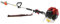 Gas Powered Pole Saw Rasentrimmer Benzin Heckenschere Hochentaster Universal ChainPoleHeckenschere Astschere Rasenmäher Multifunktionsschneider Säge,43cc, 2-Stroke