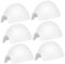 WOONEKY 6St Iglu-Modell kinderspielzeug Kinder Spielzeug Kid Toys Eishaus-Dekoration Polarmodell spielzeuge Glasterrarium Iglu-Dekorationen für zu Hause Iglu-Figuren-Dekor Plastik Weiß