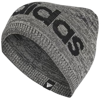 Adidas Unisex Daily Light Beanie, Dark Grey Heather/Black, S