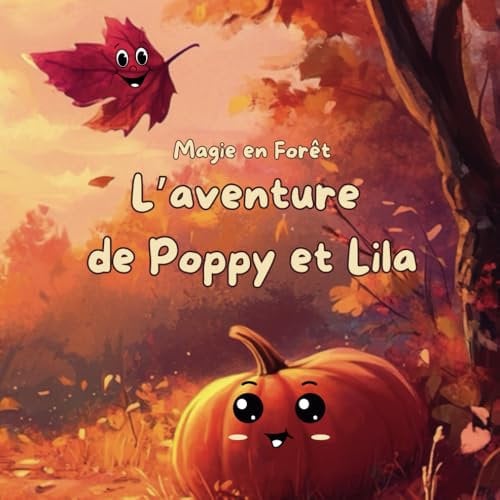Magie en Forêt: L’aventure de Poppy et Lila: Un livre d'histoires d'automne pour enfants sur une citrouille, une feuille et une forêt pleine de magie.