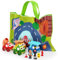Aolso Petite Voiture avec Sac de Rangement, 11 Pièces Jouet Voiture pour Enfants, Jeux Voiture Enfant 1 2 3 Ans, Enfant Jouet Voiture Jeux Éducatifs, Cadeau pour Bebe Garçons Filles
