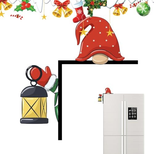 Türecken-Weihnachtsdekoration, Türrahmen-Eckschild, Dekoration, kreativer Holzrahmen, Urlaubsdekoration für , TV-Computer