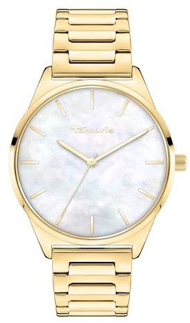 Tamaris Damen Analog Quarz Uhr mit Edelstahl Armband TT-0176-MQ