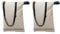 Blower Debris Vacuum Bag Replace 137-2336108-8994 127-7040 For Toro Leaf Blower 51602 51609 51619 51621 51681 51436 51558 51563 51574 51581 51592 51593 51594 51599 2PCS