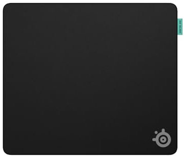 SteelSeries QcK L Performance Balance Gaming Mousepad — Extra Density for a Smooth Glide — Low-Profile Edge Stitching — Non-Slip Neoprene Rubber Base —16.54 x 19.29 inch — FPS, MOBAs, RTS, MMO