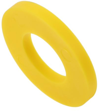 ibasenice Bague D’Amortisseur en Caoutchouc Jaune Anneau D’Absorption des Chocs pour Voiture Joint D’Étanchéité Automobile Coussinet Amortisseur Suspendu Pièce Suspendre Auto