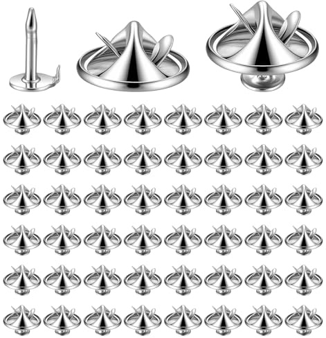 50 Paar Pin Anstecker Verschluss, Schmetterlingsverschluss für Pin Verschluss und Anstecknadeln Pins, Ersatzteile für Abzeichen und Handwerk