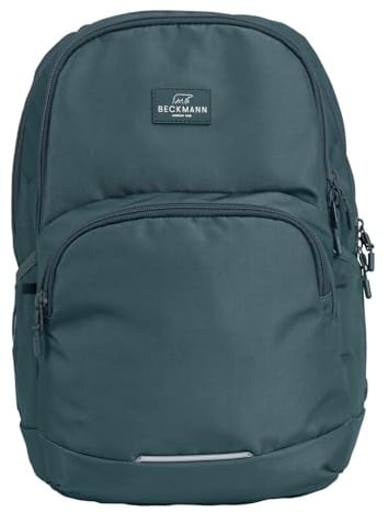 Beckmann Rucksack Schulrucksack mit Laptopfach Sport Jr. Backpack 30L Dark Green dunkelgrün