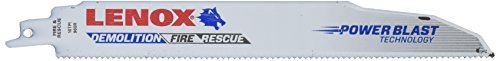 Lenox Tools 20372960R5 229 mm - 10 TPI Bi-métal lame de scie alternative de démolition (Pack de 5)