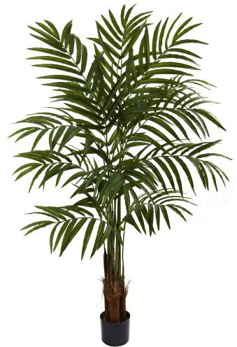 NearlyNatural 5414 Big Palm Tree, 5-Feet, Green