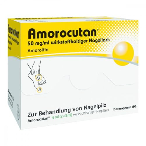 AMOROCUTAN 50 mg/ml wirkstoffhaltiger Nagellack 6 ml
