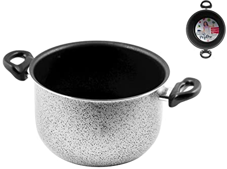 Home Salt N'Pepper Pentola in Alluminio, Rivestimento Antiaderente, 18 cm