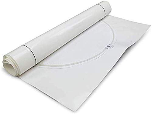 Zip-Up GIDS-1030576 Zipper Door, 30 x 72, White