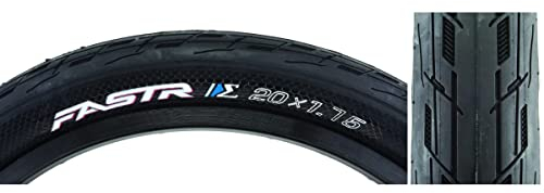 TIOGA BMX fastr-x 'S-Spec' neumático para BMX Unisex, Negro