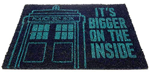 Doctor Who - Felpudo modelo Tardis (Talla Única) (Azul)