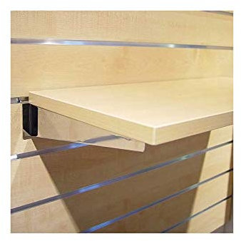 Console pour tablette bois/verre - Longueur : 380 mm - BOHNACKER