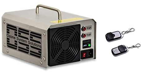 OSS Twenty O³ Plus UV Ozongenerator | MADE IN GERMANY | 20000 mg/h bzw. 20 g/h Ozonleistung | Telefonsupport | OSS Ozongeneratoren entfernen Gerüche zuverlässig und rückstandsfrei