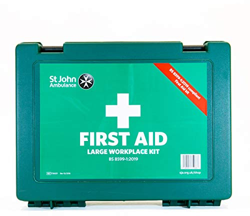 St John Ambulance F30659 Large Standard Workplace First Aid Kit BS 8599-1: 2019