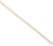 sourcing map Gaine de tresse isolante, manchon en fibre de verre haute température de 1,5 mm, blanc
