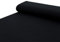 Baumwoll - Jersey Stoff einfarbig schwarz - Meterware ab 25 cm x 160 cm - Stoff zum Nähen