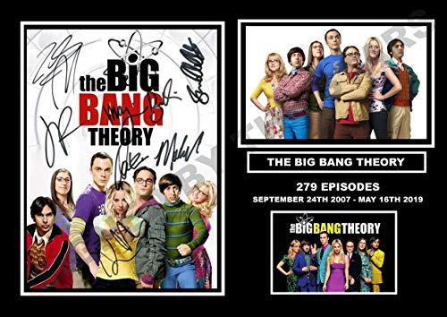 Atemberaubender Qualität, The Big Bang Theory Cast, signiert/signiert