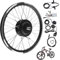 Sorandy 36V/48V 250W E Bike Umrüstsatz, Elektrofahrrad Nabenmotor Kit Vorder/Hinterrad E-Bike Umrüstsatz mit LED Anzeige Wasserdichtes Mountainbike Panel Kit E-Bike Motorbausatz für 20 Zoll Rad(#3)