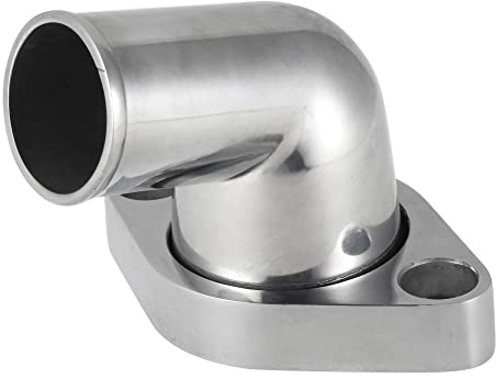 X AUTOHAUX 105° Swivel Water Neck Thermostat Housing for Chevrolet SBC BBC | for Chevrolet SBC BBC Small Block Big Block, for Chevy 283 302 305 327 350 383 396 427 454, with Gasket Seal Kit