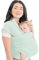 KeaBabies Babytrage Ab Geburt - Atmungsaktive Babytragetücher, Babytrage Neugeborene Ab Geburt, Babytuch Tragetuch Baby Neugeborene, Kleinkind Handfreie Babytrage, Babywickel Träger (Light Mint)