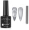 Supwee Silberner Katzenaugen-Gel-Nagellack Cat-Magnet-Gel-Nagellack Breiter Glitzer-Magnet-Nagellack Soak Off UV/LED-Gel Cat Eye Nagellack mit Magnetstift