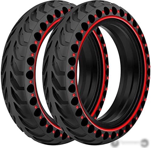 BABEJIA 2 Pack 50/75-6.1 Scooter Tyres Tubeless, Upgrade Your Scooter with 8 1/2 x2 Off-Road Tyres, 8.5x2.0 Replacement Scooter Tires Compatible with Xiaomi 3/3 Lite/M365, Hiboy S2, etc