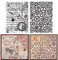 GLOBLELAND 4.7x7.9 Zoll Mechanisches Zahnrad Transparente Stempel für Scrapbooking Steampunk Hintergrund Klare Stamps Retro Silikonstempel Für Kartengestaltung DIY Prägung Journaling