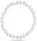 PURAJA Edelstein Armband aus echtem Naturstein: Bergkristall | 6mm Kugelarmband aus hochwertigen Mineralien