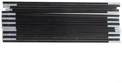 Sileduove Arceau de tente pour tente - En fibre de verre - Barres de support d'extérieur - Kit de cadre de store (4 m)