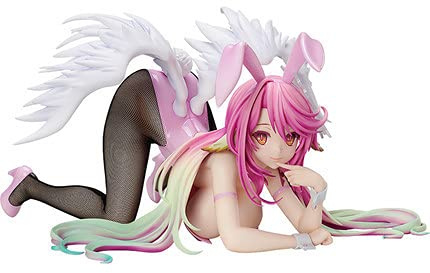 Tongyundacheng No Game No Life Anime Figure Shiro/Jibril Character Figure Bunny Ver. Model Statue Collectible Desktop Decoration Gifts