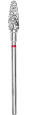 STALEKS PRO fresa de carburo de tungsteno para torno de uñas, broca 5x13mm. Forma maiz (Grano Fino)