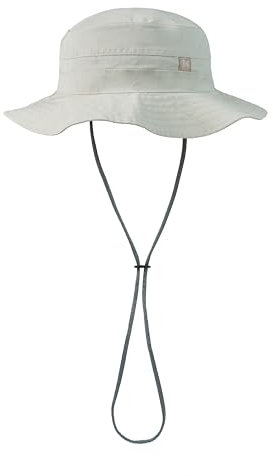 BUFF®| Kappe Explore Booney Männlich Weiblich Erwachsene Verstellbar, Komfortabel, UPF50 Schutz, Outdoor, Erkunden, Stretch, Abenteuer, L/XL, Gris