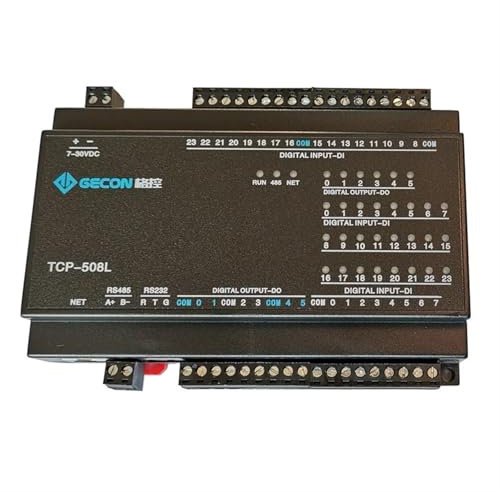 24DI Schalter Eingang 6 Weg DO Relais Ausgang RJ45 Ethernet TCP Modul Modbus Controller(RJ45)