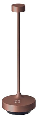 Lumisky Ruby Cooper Tischleuchte, kabellos, Kupfer, berührungsempfindlich, LED, warmweiß, Höhe 25 cm